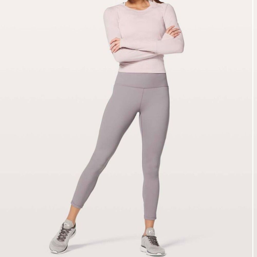 Lululemon Train Times 7/8 Pant size 4 Dusty Dawn